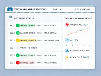 Connected nurse station